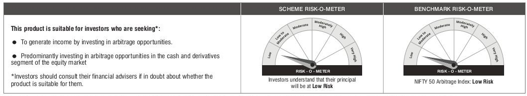 NJ ARBITRAGE FUND Riskometer