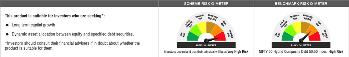 NJ Balanced Advantage Fund Riskometer